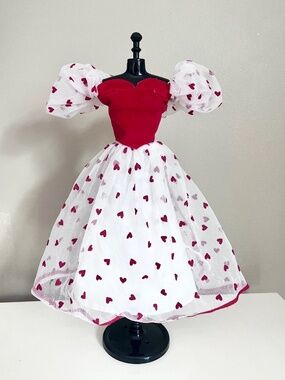 Vintage Loving You Barbie Dress